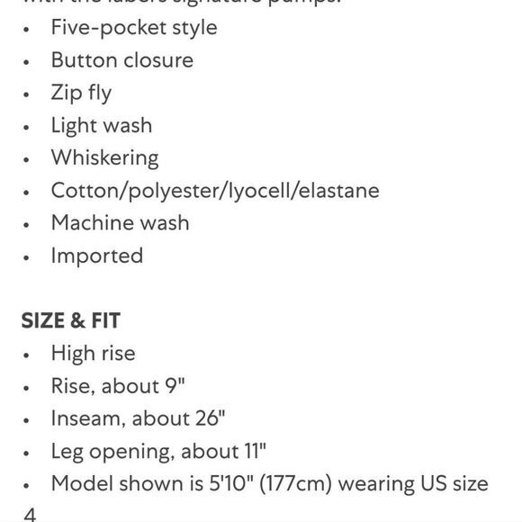 Madewell High Rise Light Wash Skinny Cropped Jean size 32  ( 10-12 ) PERFECT FIT - Picture 5 of 9